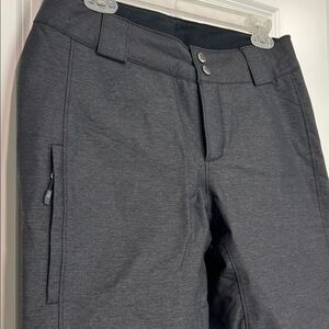 Women’s Columbia Charcoal Snow Ski Pants, Size S